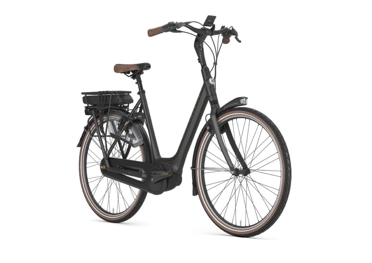 Gazelle Orange C8 HMB 500w Black Mat Dames 2024