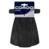 Cordo spatlap touring universeel klein rubber zwar Zwart