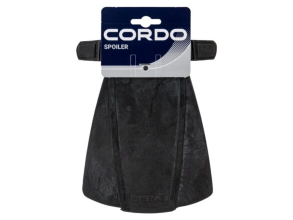 Cordo spatlap touring universeel klein rubber zwar Zwart