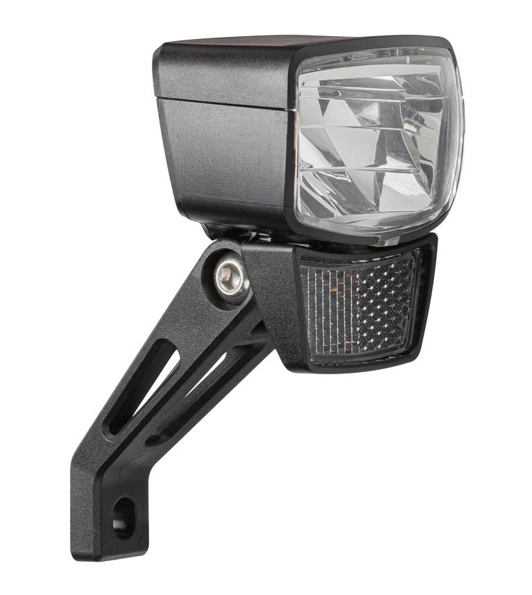 Axa led koplamp nxt 80 e-bike 6-12v am 80 lux, led Zwart