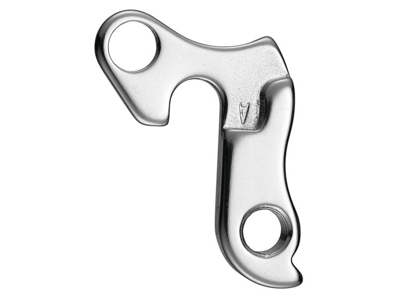 Union achterpad gh-011 met schroefset m10x1.0 Zilver