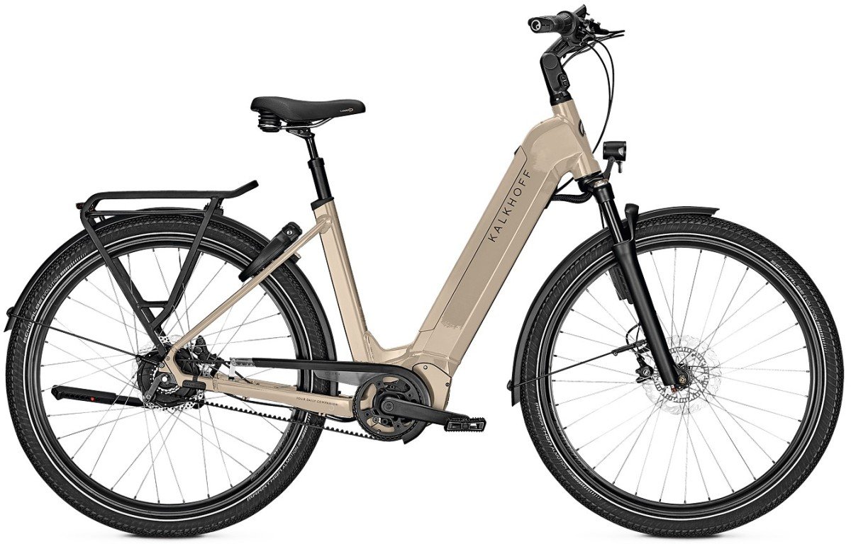Kalkhoff IMAGE 5.B EXCITE+ ABS Milkbrown Glossy Dames 2023