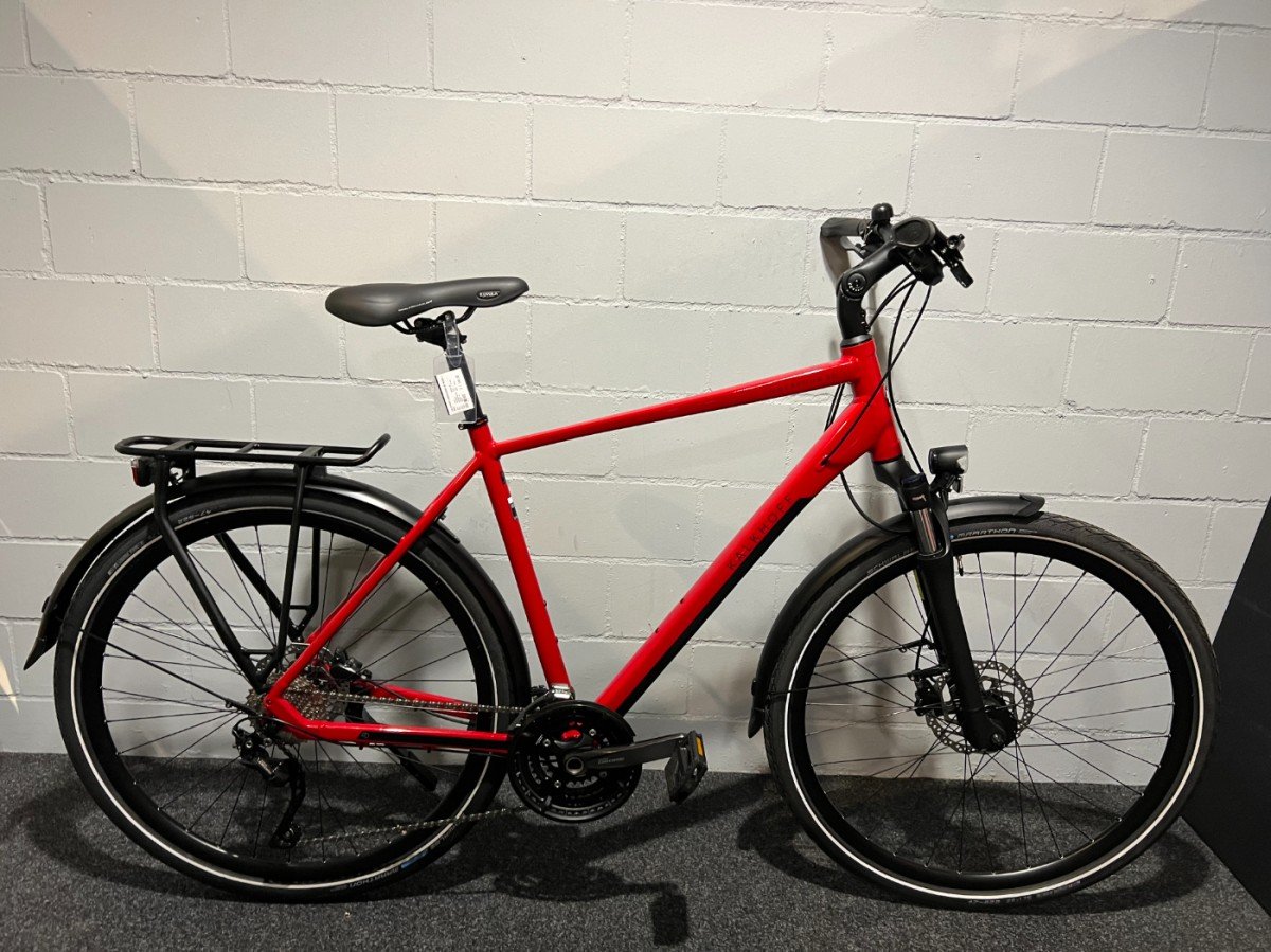 Kalkhoff ENDEAVOUR 30 ROOD L Racingred Glossy Heren 2024