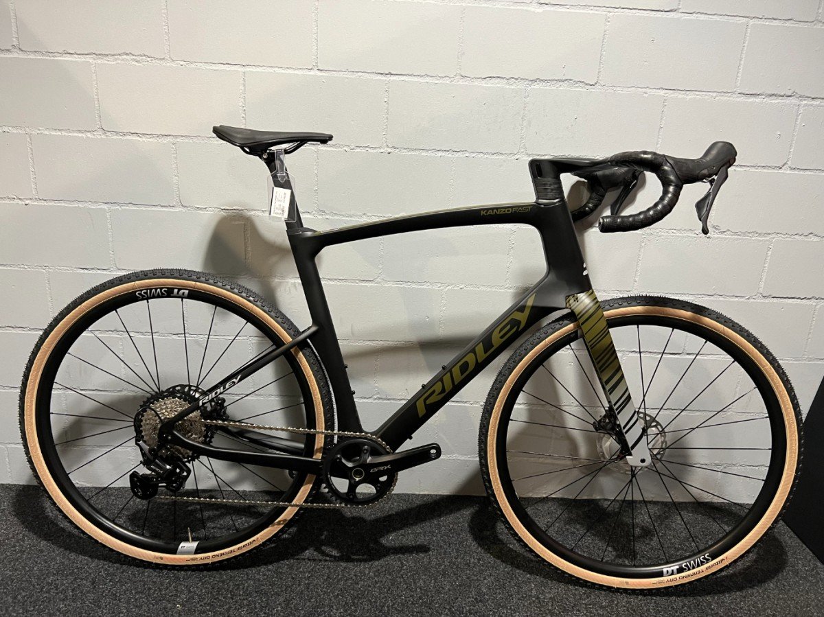 Ridley Kanzo Fast GRX800 1x12 Zwart Groen Heren 2024