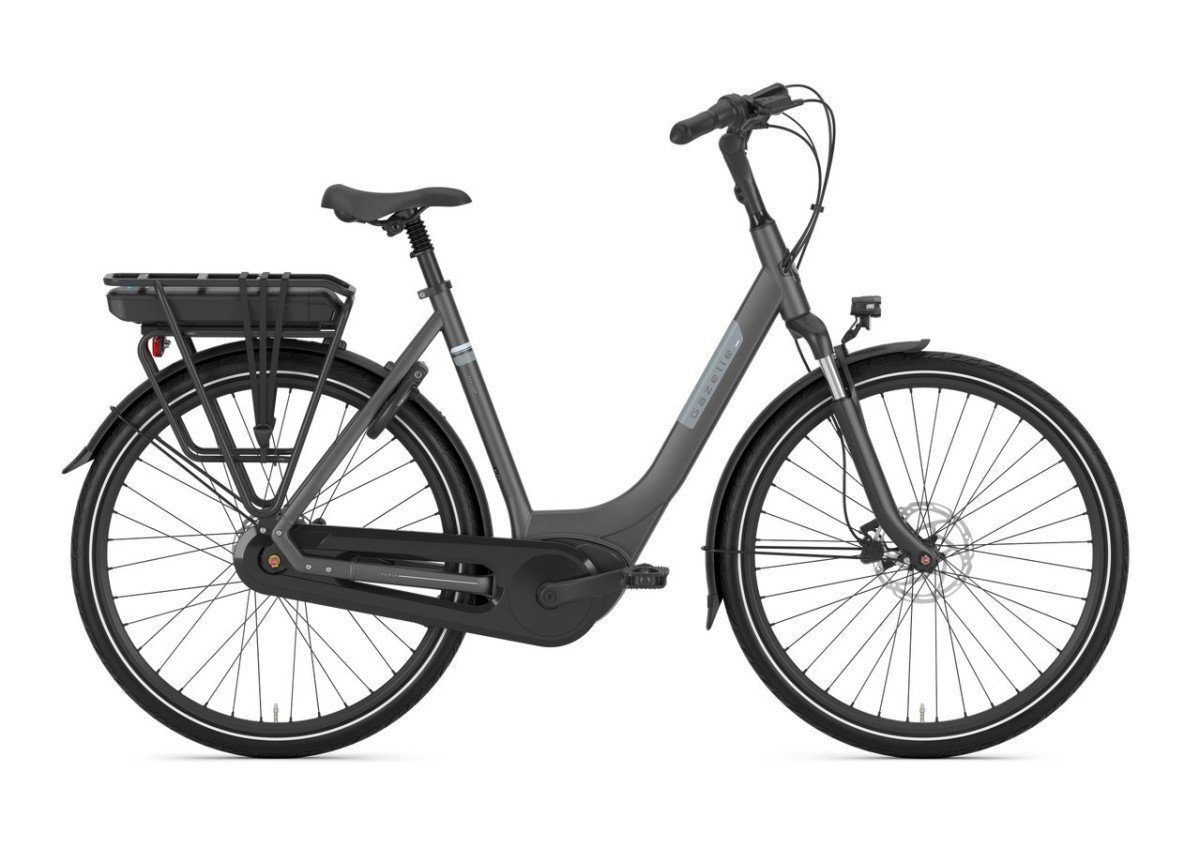 Gazelle Paris C7+ 500w Anthracite Grey Mat Dames 2024