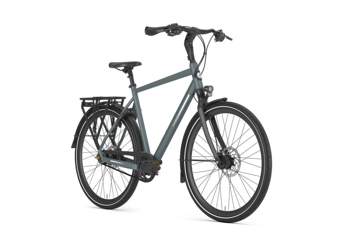 Gazelle Chamonix S8 Petrol Blue Mat Heren 2024