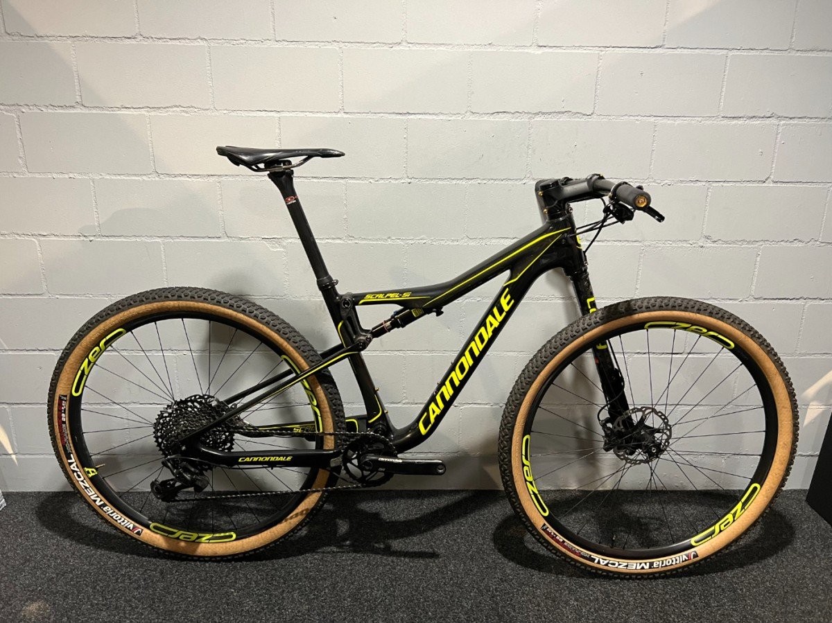 Cannondale Scalpel_SI Zwart/geel 2023