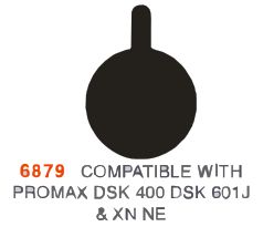Elvedes schijfremblok Promax DSK400 Blauw