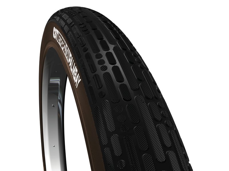 Cst bub 28x1.90 refl palmbay/bruin Zwart