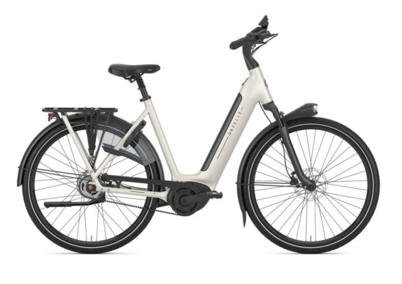 Gazelle Grenoble C5 600w Ivory White Mat Dames 2025
