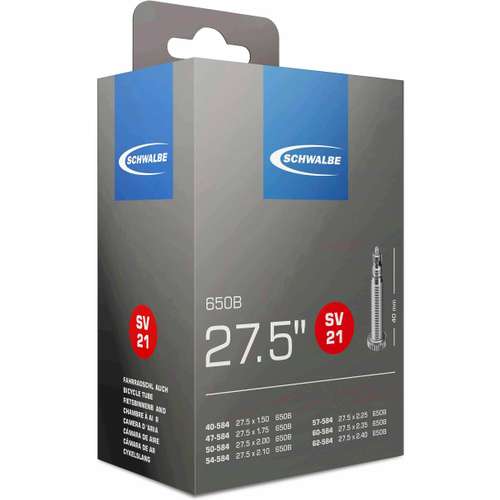 Schwalbe SV21 (27.5x1.50-2.40) 10400153 Zwart