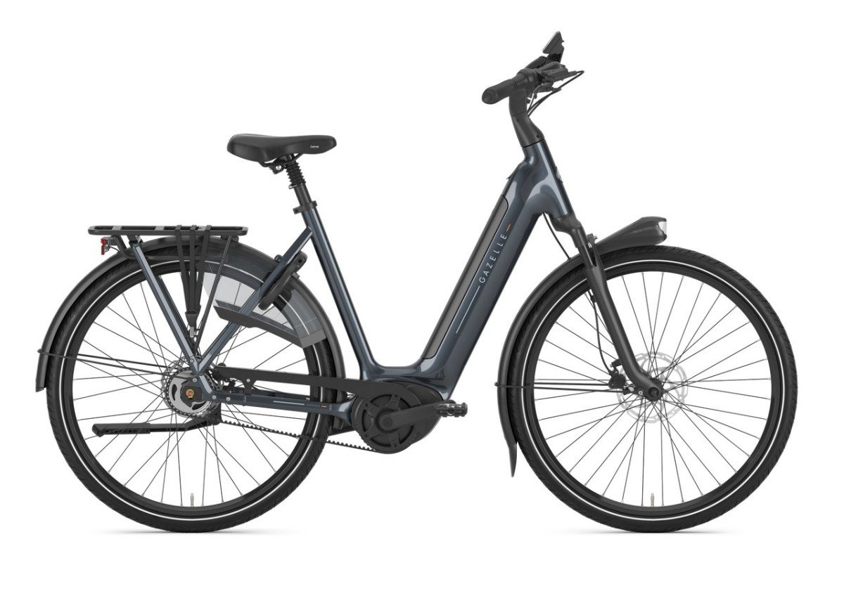Gazelle Grenoble C5 Anthracite Grey Glans Dames 2025