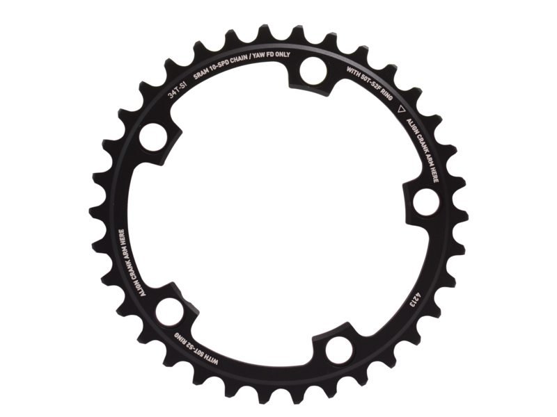 Sram kettingwiel blad red 34tands x-glide zwart Grijs
