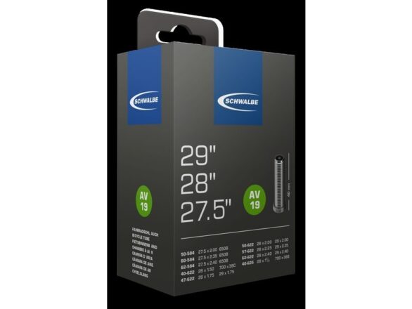 Schwalbe Bib 27.5/29x1.50-2.40 schrader 40mm 40/62 Zwart