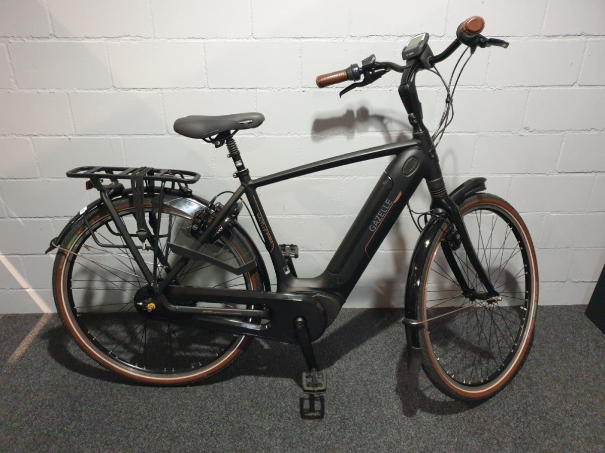 Gazelle Grenoble C8 HMB Heren Zwart Heren 2021