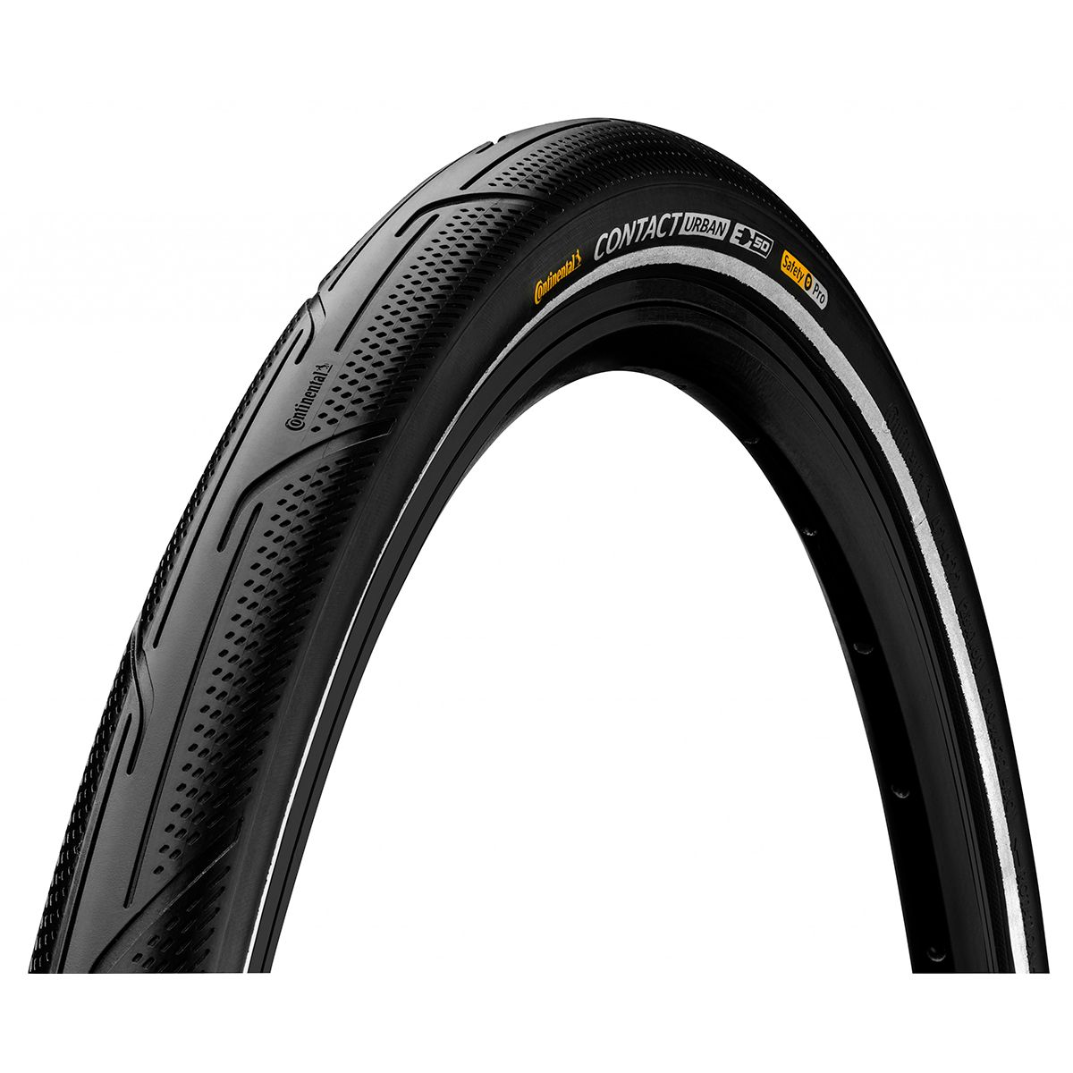 Continental bub contact urban 28x1.60 draad Zwart