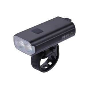 BBB BLS-173 Voorlamp StrikeDuo 2000 Zwart