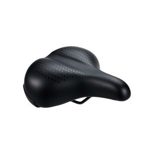 BBB BSD-97 Zadel SoftComfort Upright GelFoam Waterproof X Zwart