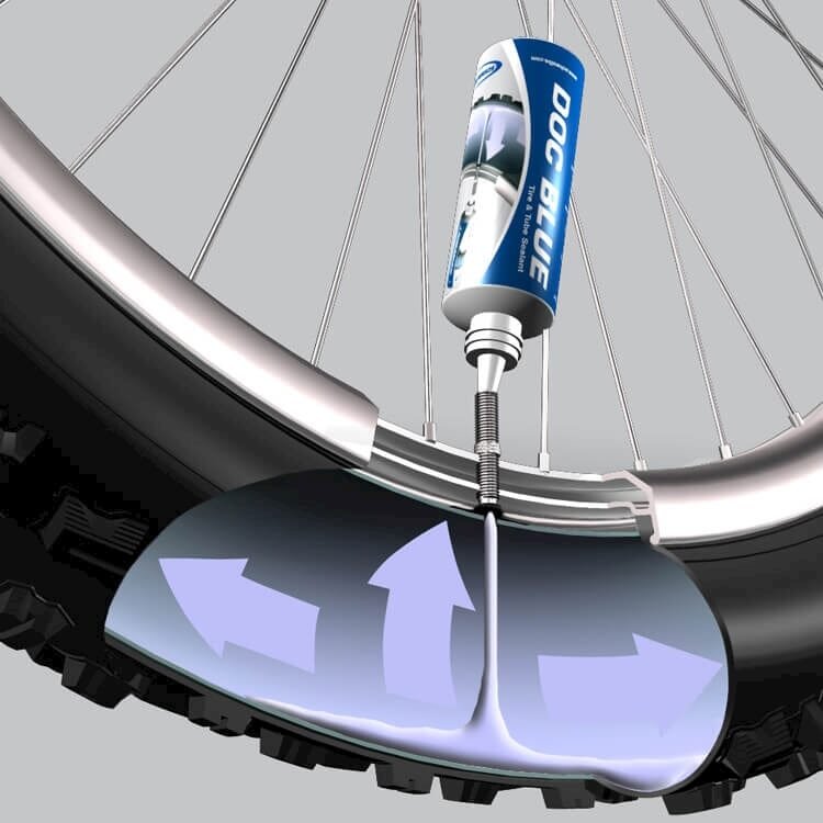 Schwalbe Vloeibaar antilek Doc Blue Professional 60ml 3710. Wit