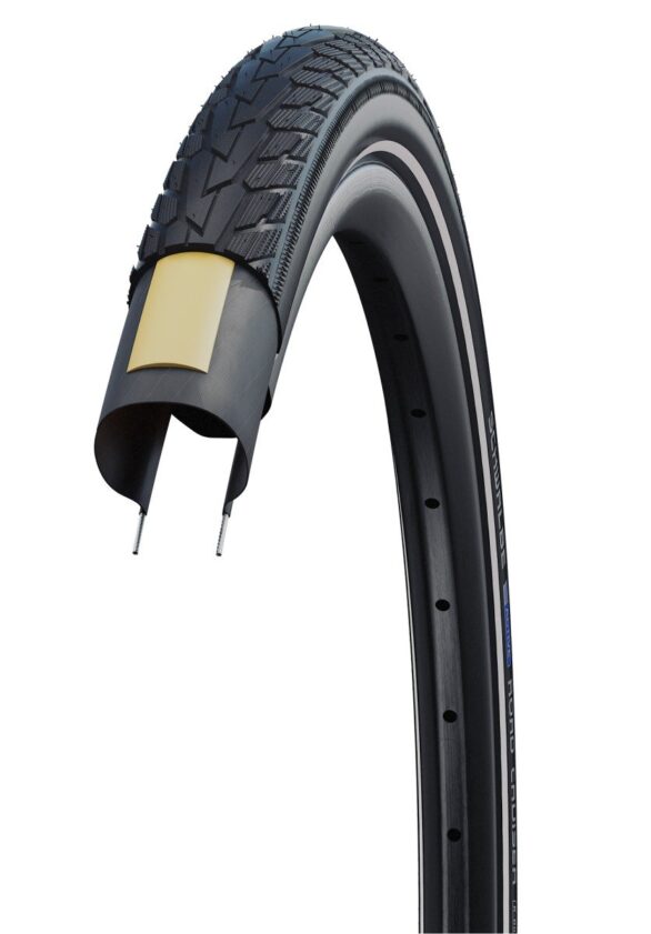 Schwalbe 24x1.75 Road Cruiser Green Compound RS 111 Zwart