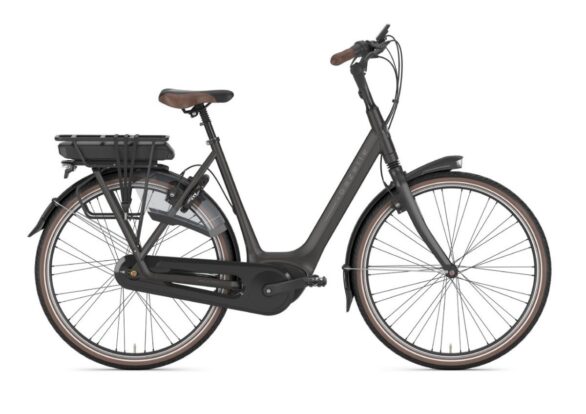 Gazelle Orange C8 HMB 500w Black Mat Dames 2024